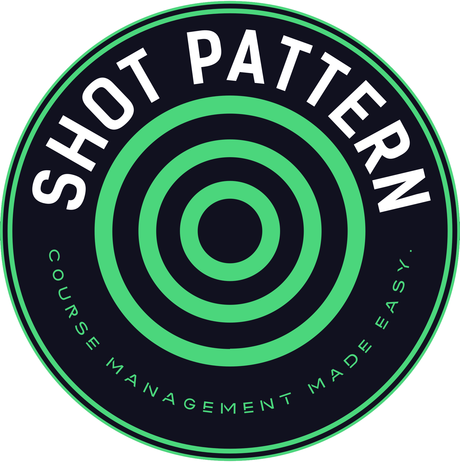 shot pattern logo